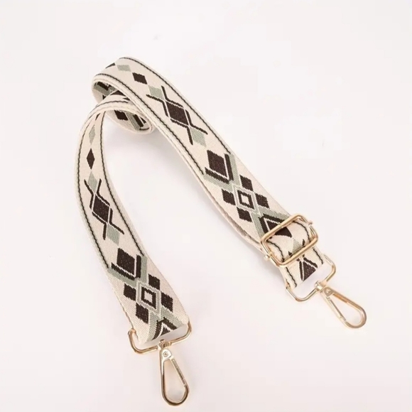 Vintage Pattern Shoulder Bag Strap/ Adjustable Strap Bag - Picture 7 of 7